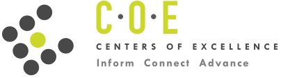 COE - Centers of Excellence - Inform, Connect, Advance